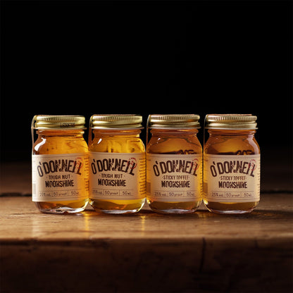O'Donnell Moonshine  bestseller miniset set of 4