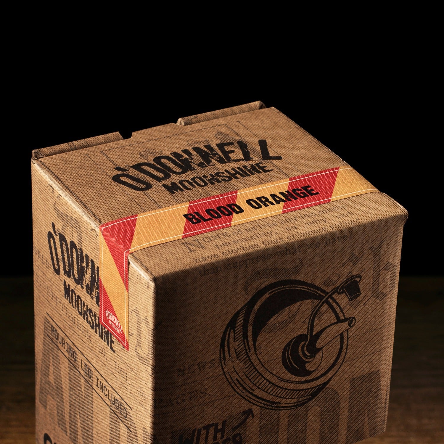 O Donnell Moonshine Blood Orange giftset